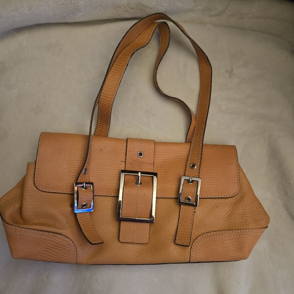 Maxx New York Orange Shoulder Bag